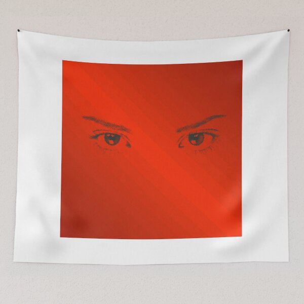 Item preview, eyes on red background designed and sold by jsebouvi.