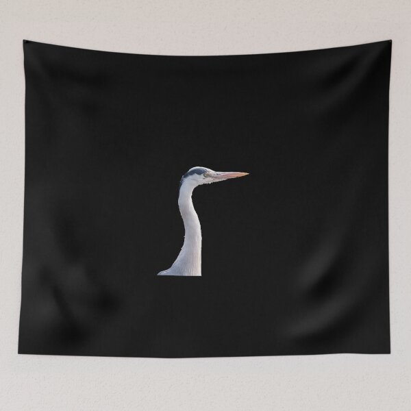 Item preview, Grey heron head designed and sold by pietrofoto.