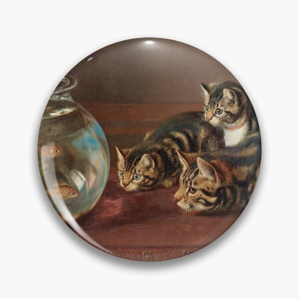 Item preview, Classic Cats with fishbowl designed and sold by JannekedeJong.