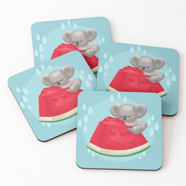 Item preview, Koala Sleep on Watermelon designed and sold by Khotekmei.