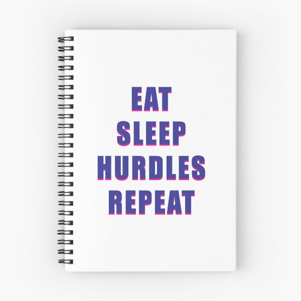 Item preview, Eat Sleep Hurdles Repeat designed and sold by Skelbunny.