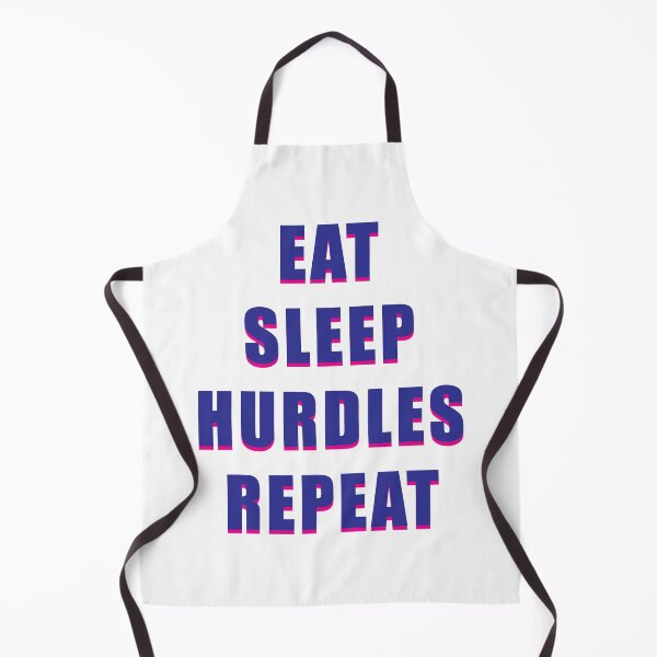 Item preview, Eat Sleep Hurdles Repeat designed and sold by Skelbunny.