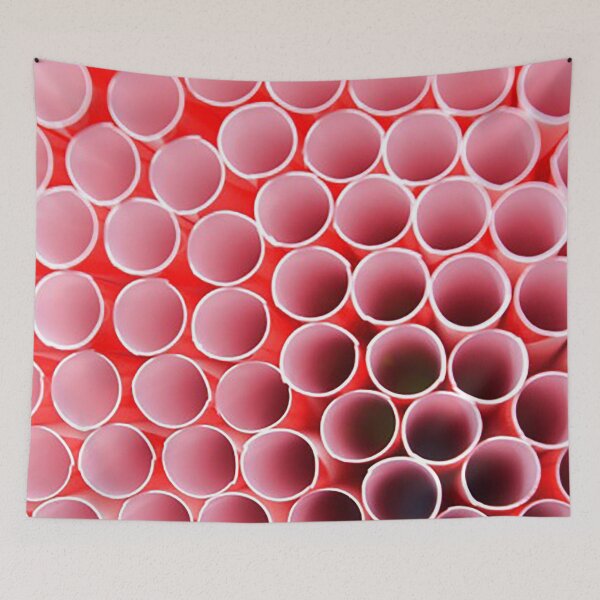 Item preview, photo of red straws stacked on top of one another, designed and sold by Nostrathomas66.