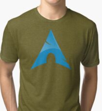 Arch Linux Logo Tri-blend T-Shirt