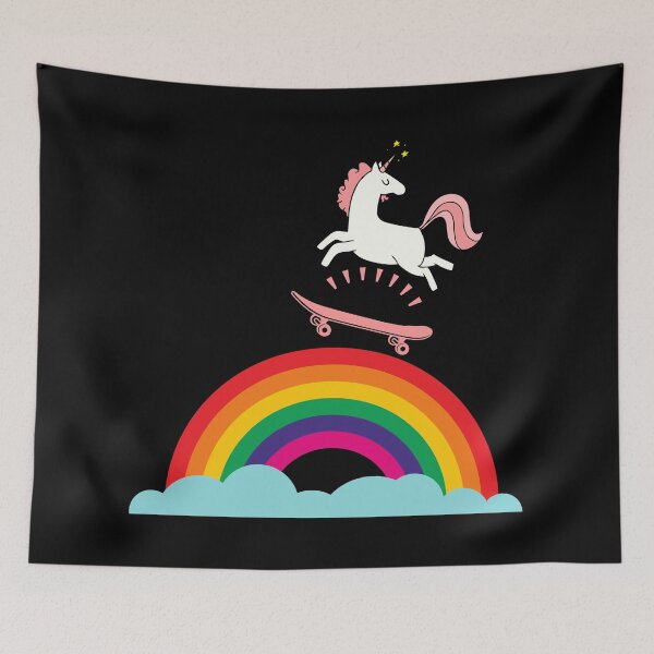 Item preview, Skateboard Unicorn  designed and sold by TOP-DESIGN4U.