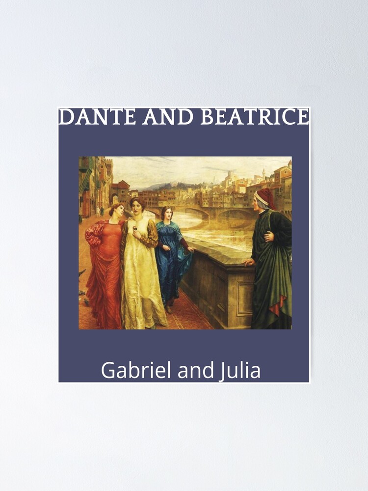 Love Relationship of Dante and Beatrice Depicted in Gabriel s