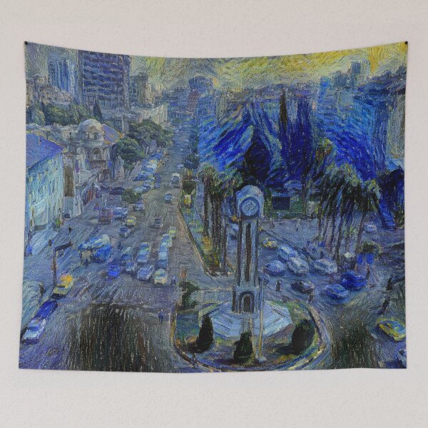 Item preview, A Cityscape of Homs - Starrynight designed and sold by Homsalgia.