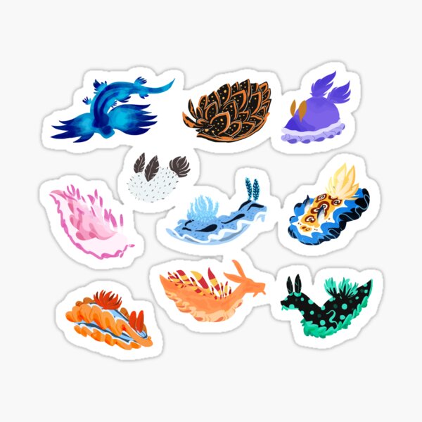 Meeresschnecken Sticker