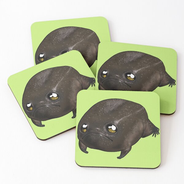 Item preview, Black rain frog (Breviceps fuscus) designed and sold by Furiarossa.