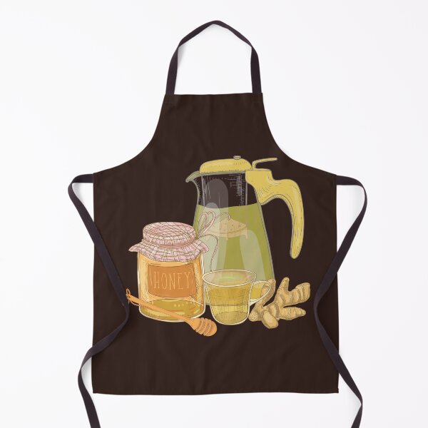 Item preview, Jug of Honey Ginger Tea And Cup designed and sold by Alicia Chee.