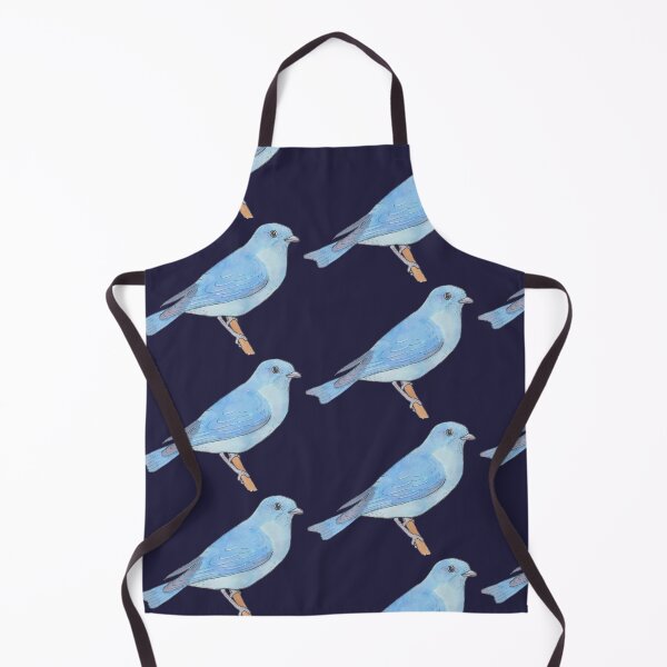 Item preview, Mountain Bluebird watercolor bird art designed and sold by TheWaterBirds.