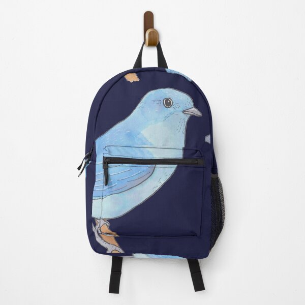 Item preview, Mountain Bluebird watercolor bird art designed and sold by TheWaterBirds.