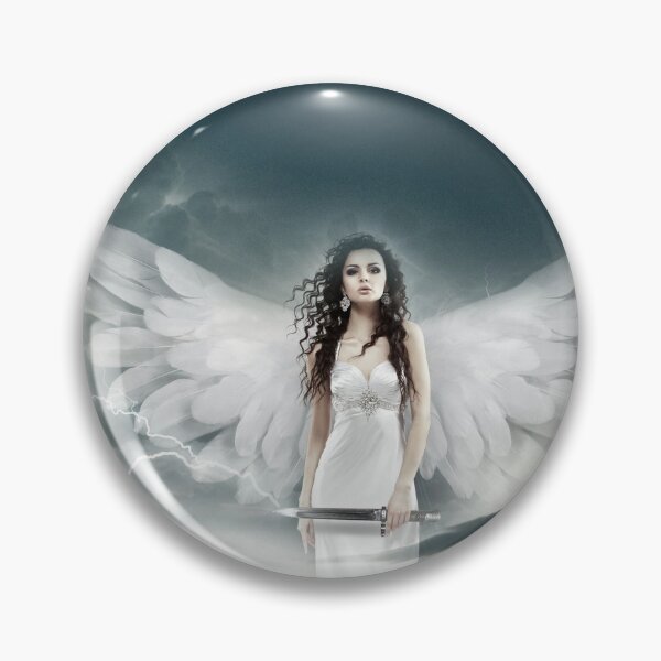 Item preview, Beautiful Angel with long hair designed and sold by NomadMessenger.