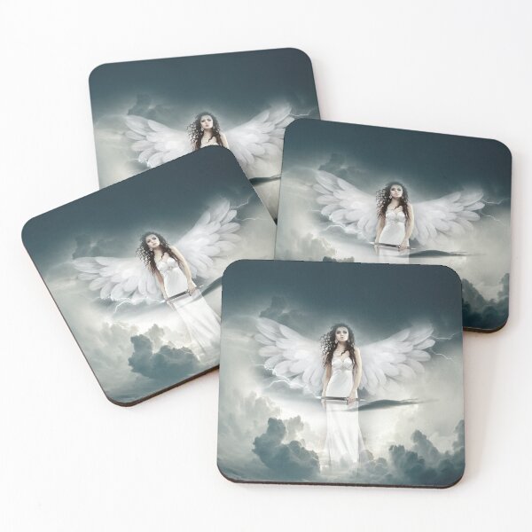 Item preview, Beautiful Angel with long hair designed and sold by NomadMessenger.