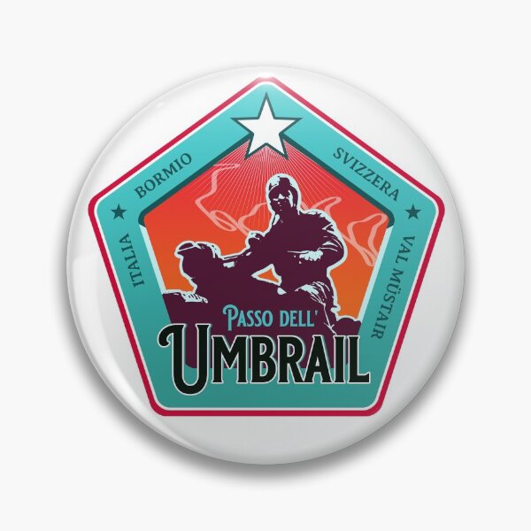 Item preview, Passo Dell Umbrail Italy Switzerland Retro Motorcycle T-Shirt Sticker designed and sold by ROADTROOPER.