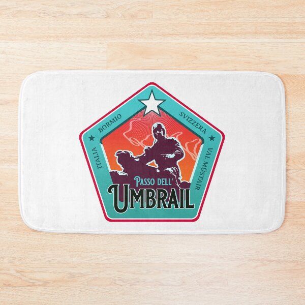 Item preview, Passo Dell Umbrail Italy Switzerland Retro Motorcycle T-Shirt Sticker designed and sold by ROADTROOPER.