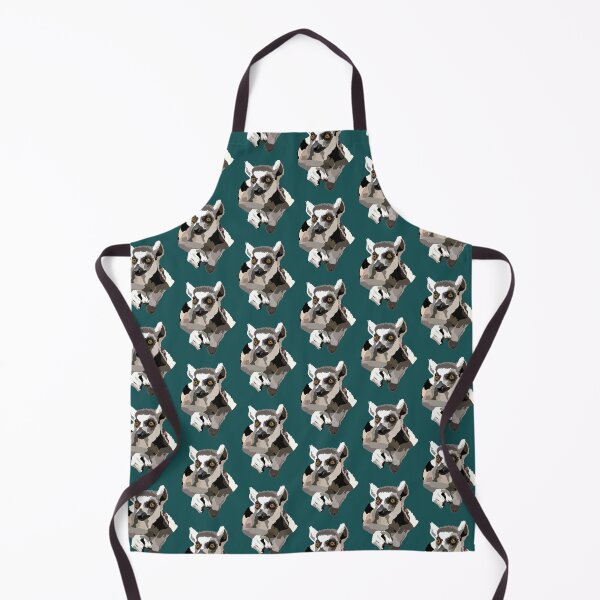 Item preview, R is for Ringtail Lemur, Ringtail Lemur Illustration – Iconic Madagascar Primate Art for Wildlife Enthusiasts designed and sold by PrettylittlepastelUk.