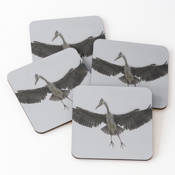 Item preview, Grey heron in flight designed and sold by pietrofoto.