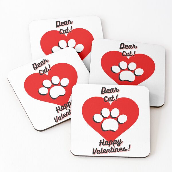 Item preview, Valentines Cat designed and sold by ImpPrintsArt.