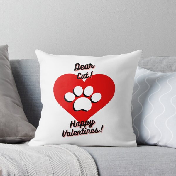Item preview, Valentines Cat designed and sold by ImpPrintsArt.