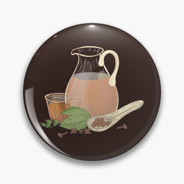 Item preview, Jug of Masala Chai Tea And Cup designed and sold by Alicia Chee.
