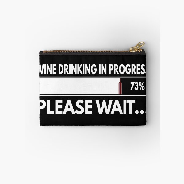 Item preview, Wine Drinking In Progress designed and sold by MoonsmileProd.
