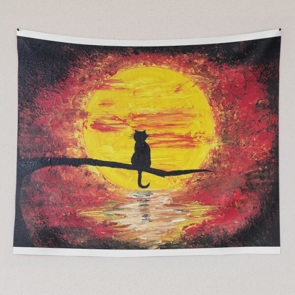 Item preview, Cat Moonlighting designed and sold by Juliejart.