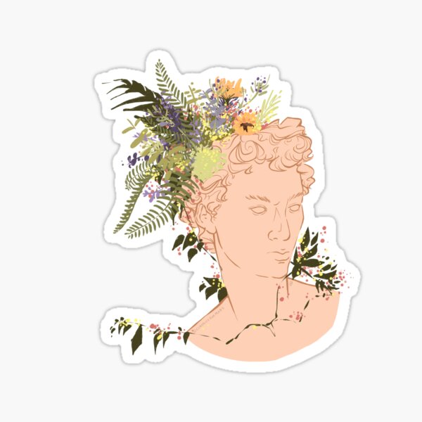 Apollo (ft. flowers) Sticker