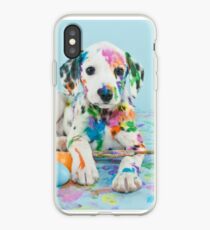 Painted Dalmatian iPhone Case