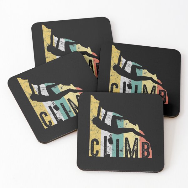 Item preview, Climb Rock Climbing Bouldering Gift Retro designed and sold by PlantSlayer.