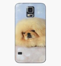 Cute cream pekingese puppy Case/Skin for Samsung Galaxy
