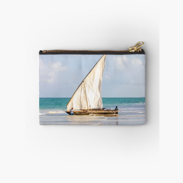 Item preview, Old tranditional sailboat on the beach in Zanzibar designed and sold by MichielTon.
