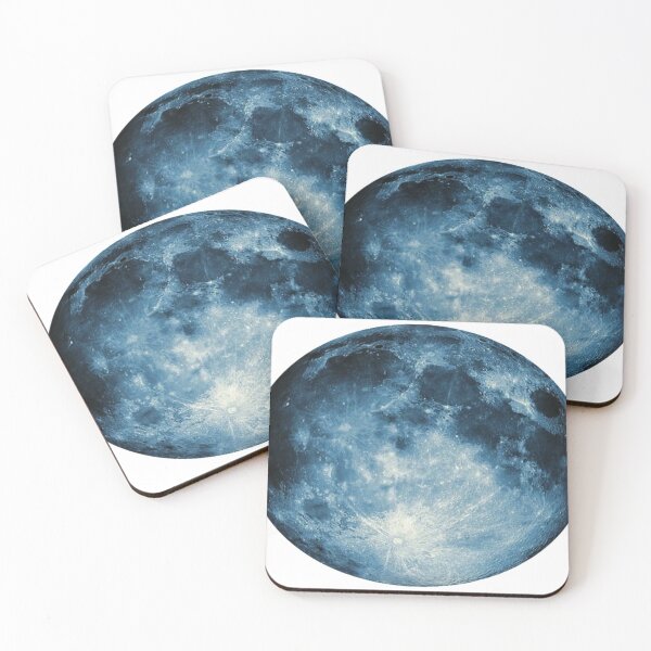 Item preview, Blue Full Moon Galaxy designed and sold by TimeforGlow.