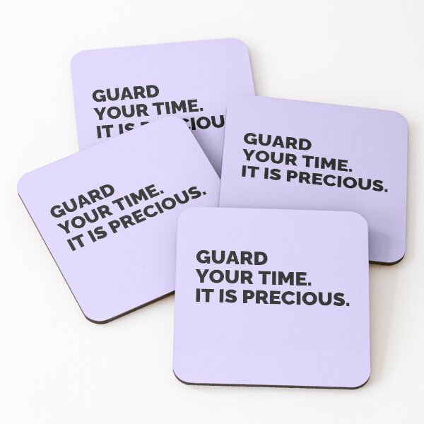 Item preview, GUARD YOUR TIME designed and sold by SerenaMinimal.