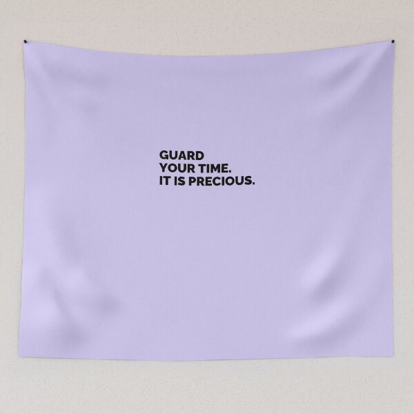 Item preview, GUARD YOUR TIME designed and sold by SerenaMinimal.