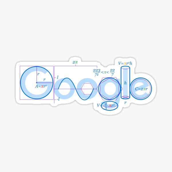 Google Logo T-Shirt Sticker