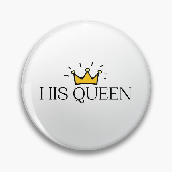 Item preview, His Queen | Gift for Girlfriend designed and sold by Sam Creations.