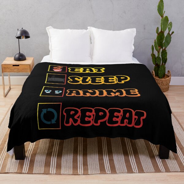 Item preview, Eat Sleep Anime Repeat designed and sold by ADAMYASS.