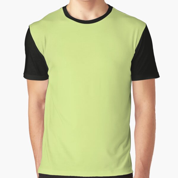 Camiseta Dorada Del Grafico Del Verde Del Celadon De Camiseta Dorada Del Grafico Del Verde Del Celadon De