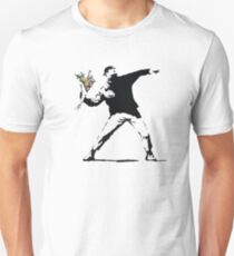 Flower man - Street art Unisex T-Shirt