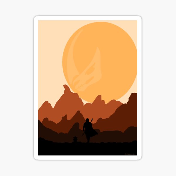 Vista previa del artículo con la obra «Sol Mudhorn», diseñado y vendido por mandalorilyn.