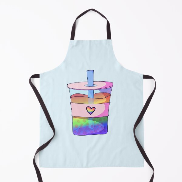 Item preview, Rainbow Bubble tea in togo cup designed and sold by ForTheFrogWar.