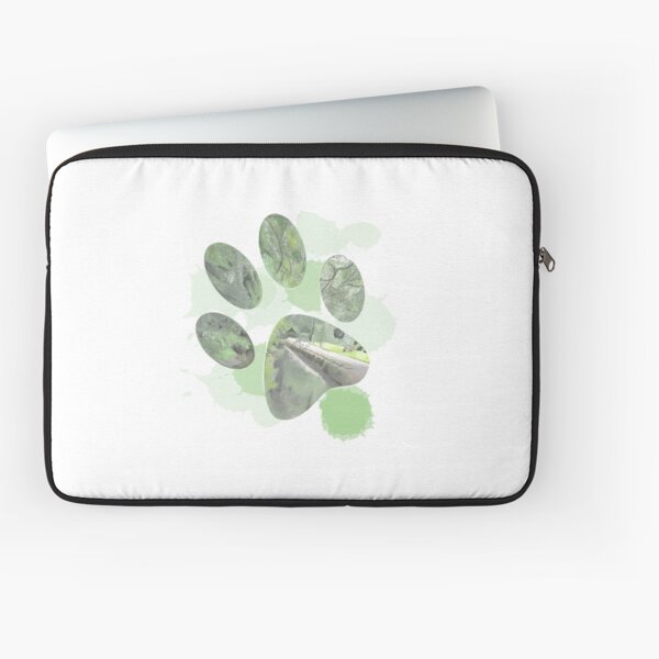 Love your dog and your dog loves the woods. Laptop Sleeve