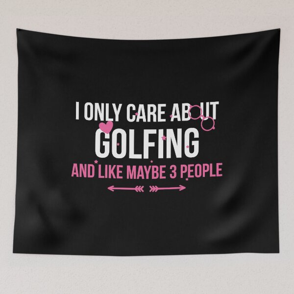 Item preview, I Only Care About Golfing and Like Maybe 3 People designed and sold by at85productions.
