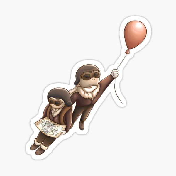 To The Moon Sticker