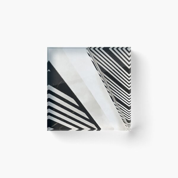 Item preview, Architecture Angle Abstract in Black and White designed and sold by NeonAbstracts.