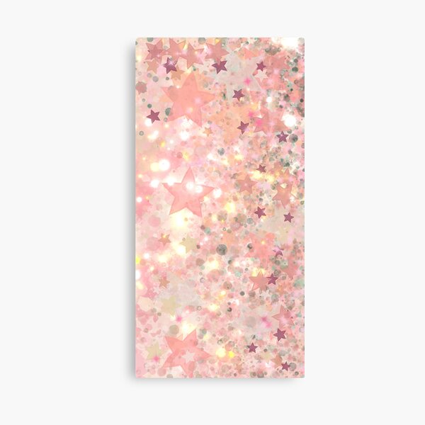 Abstract Painting 012621.1, Pink Galaxy Canvas Print