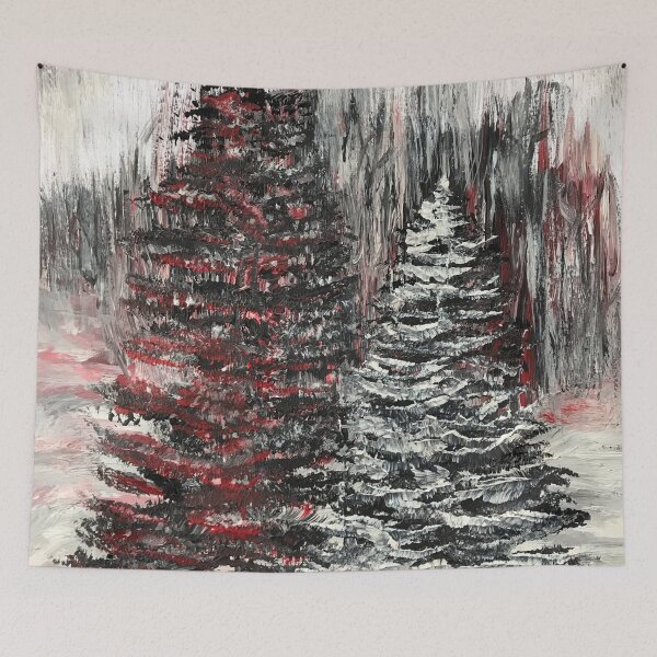 Item preview, Scarlet Snow Scene designed and sold by Juliejart.