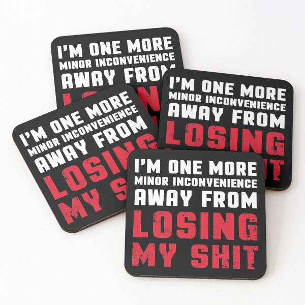Item preview, Funny Losing My Shit Quote Anger Management Humor designed and sold by sillyquestions.