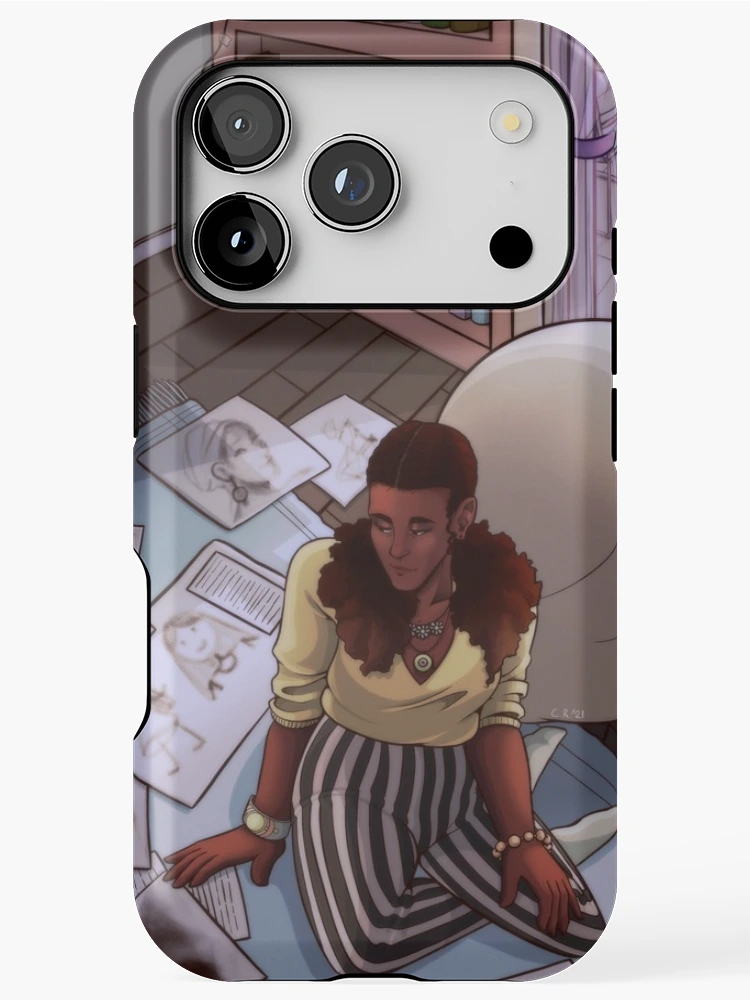 Thumbnail 1 of 4, iPhone Case, Relaxed Work designed and sold by Cryptish.
